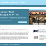 Computer Shop Management System Report Synopsis Source Code