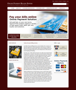 Online Billing System Report Synopsis Source Code