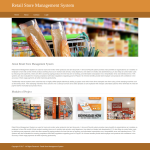 Retail Store Management System Report Synopsis Source Code