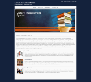 Library Management System Report Synopsis Source Code