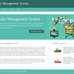 Sales Management System Report Synopsis Source Code