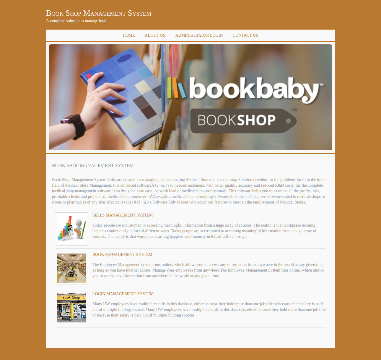 Book Shop Management System- Java NetBeans MySQL Project