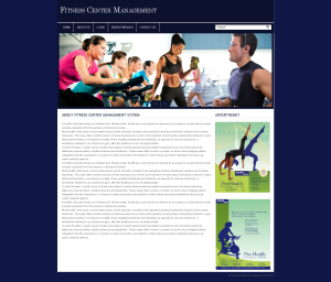 Fitness Center Management System Report Synopsis Source Code