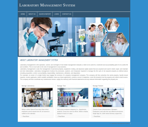 Laboratory Management System Report Synopsis Source Code