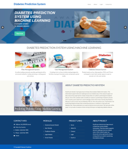 Diabetes Prediction System Report Synopsis Source Code