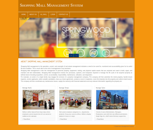 Shopping Mall Management System Report Synopsis Source Code