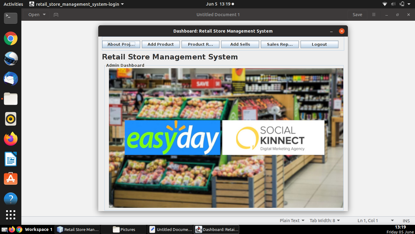 Retail Store Management System