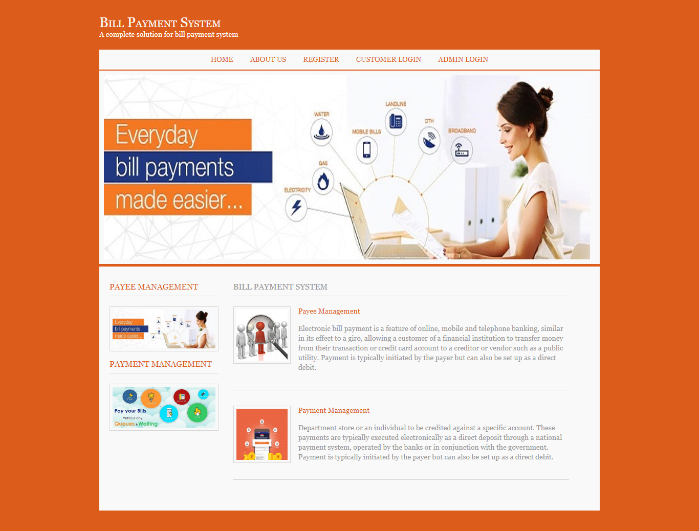 Bill Payment System