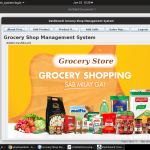 Grocery Shop Management System Report Synopsis Source Code