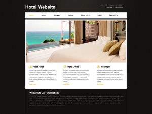 Hotel Website Report Synopsis Source Code