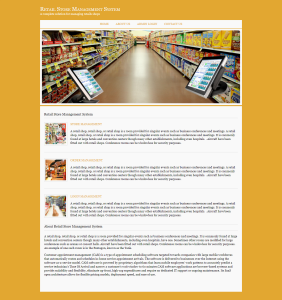 Retail Store Management System Report Synopsis Source Code