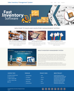 Sales And Inventory Management System Report Synopsis Source Code