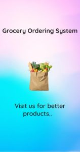 Grocery Ordering Android Project Report Synopsis Source Code
