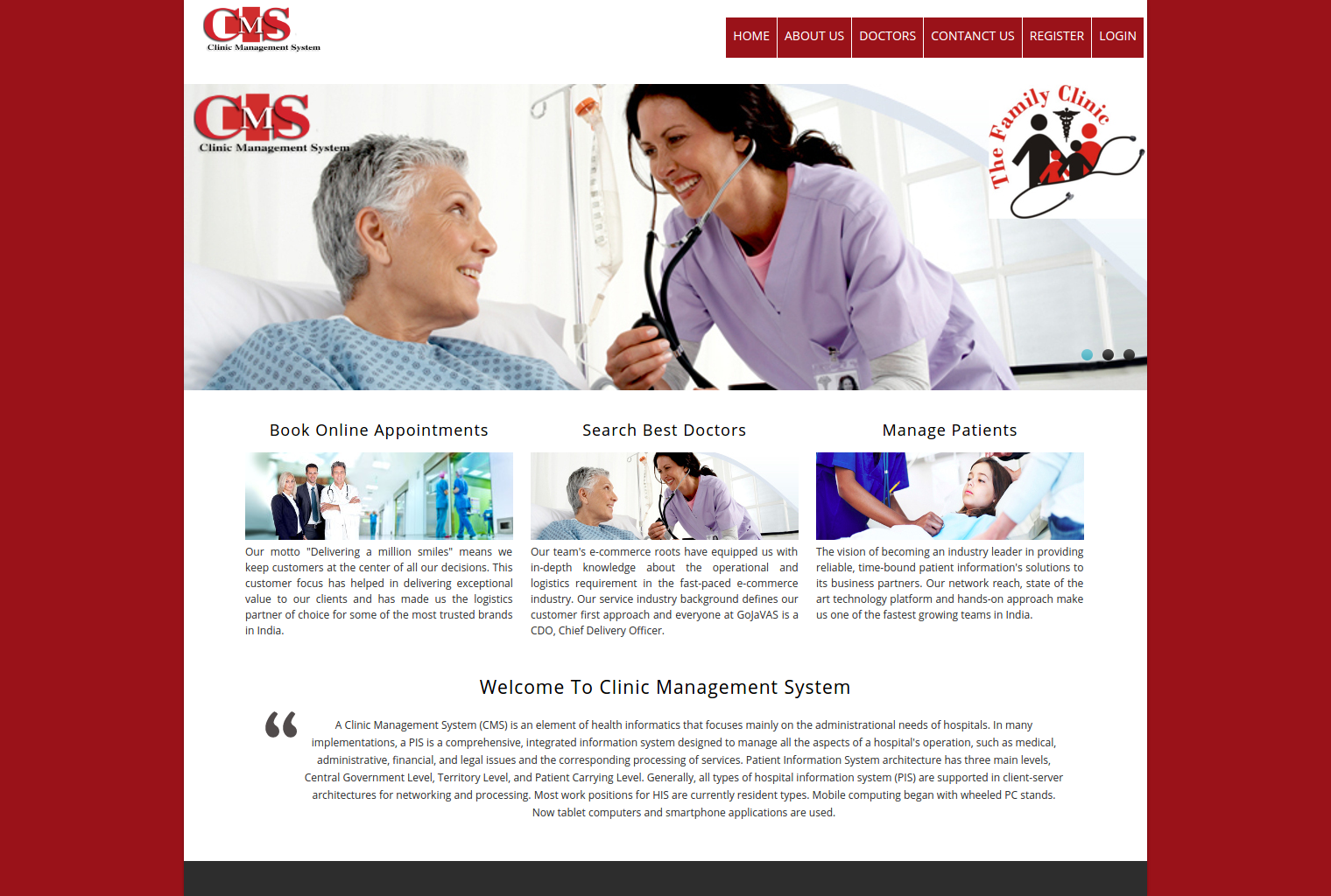 Clinic Management System- PHP Web Development Project