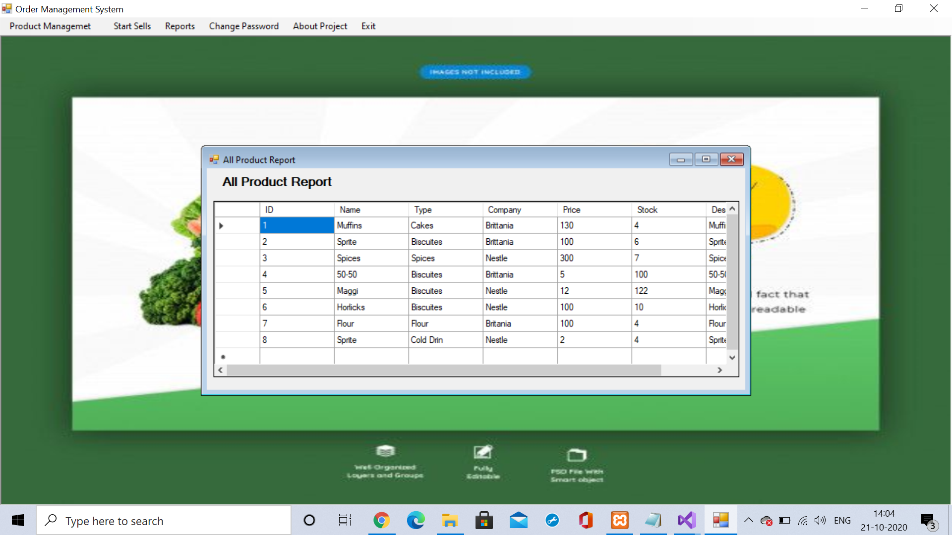 Grocery Store Management System