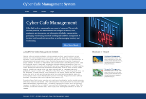 Cyber Cafe Management System Report Synopsis Source Code