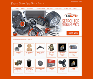 Online Spare Parts Sells Portal Report Synopsis Source Code