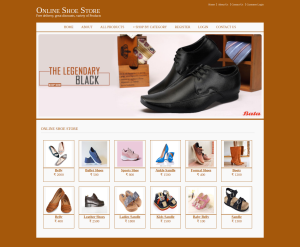 Online Shoe Store Report Synopsis Source Code