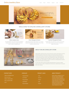 Online Jewellery Store Report Synopsis Source Code