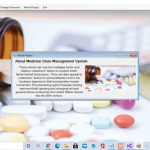 Medicine Store Management System Report Synopsis Source Code