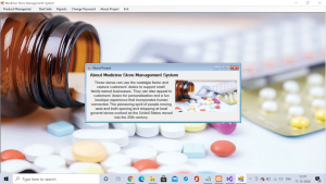 Medicine Store Management System Report Synopsis Source Code