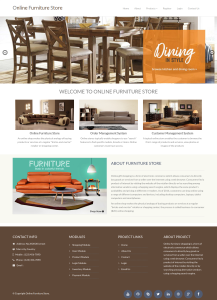 Online Furniture Store Report Synopsis Source Code