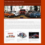 Auto Mobiles Management System Report Synopsis Source Code