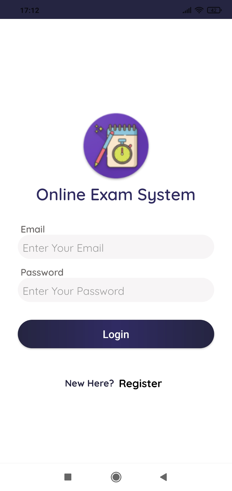 Android Exam App Project