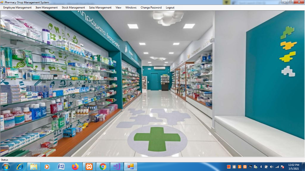 Pharmacy Shop Management System