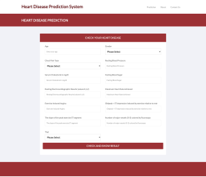 Heart Disease  Prediction System Mini Python Project Using Machine Learning Report Synopsis Source Code