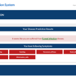 Disease Prediction System Mini Python Project Using Machine Learning Report Synopsis Source Code