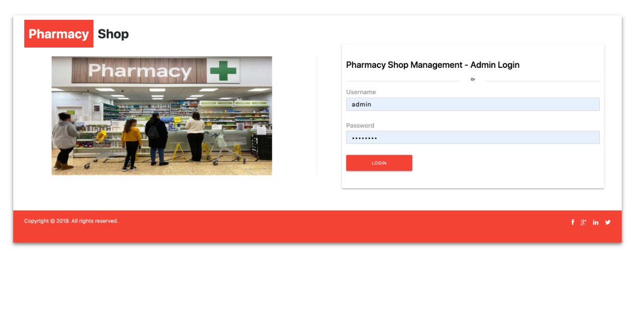 Pharmacy Shop Management System- NodeJS AngularJS Project