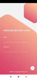 Medicine Store Delivery App  Report Synopsis Source Code