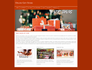 Online Gift Store Report Synopsis Source Code