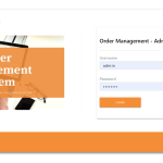 Order Management System Report Synopsis Source Code