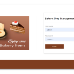 Bakery Shop Management System Report Synopsis Source Code