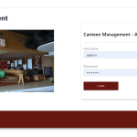 Canteen Management System Report Synopsis Source Code