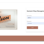 Garment Shop Management System Report Synopsis Source Code