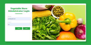 Vegetable Store Management System Spring Boot Project Report Synopsis Source Code