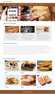 Online Bakery Shop Report Synopsis Source Code