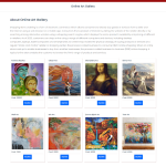 Online Art Gallery Report Synopsis Source Code