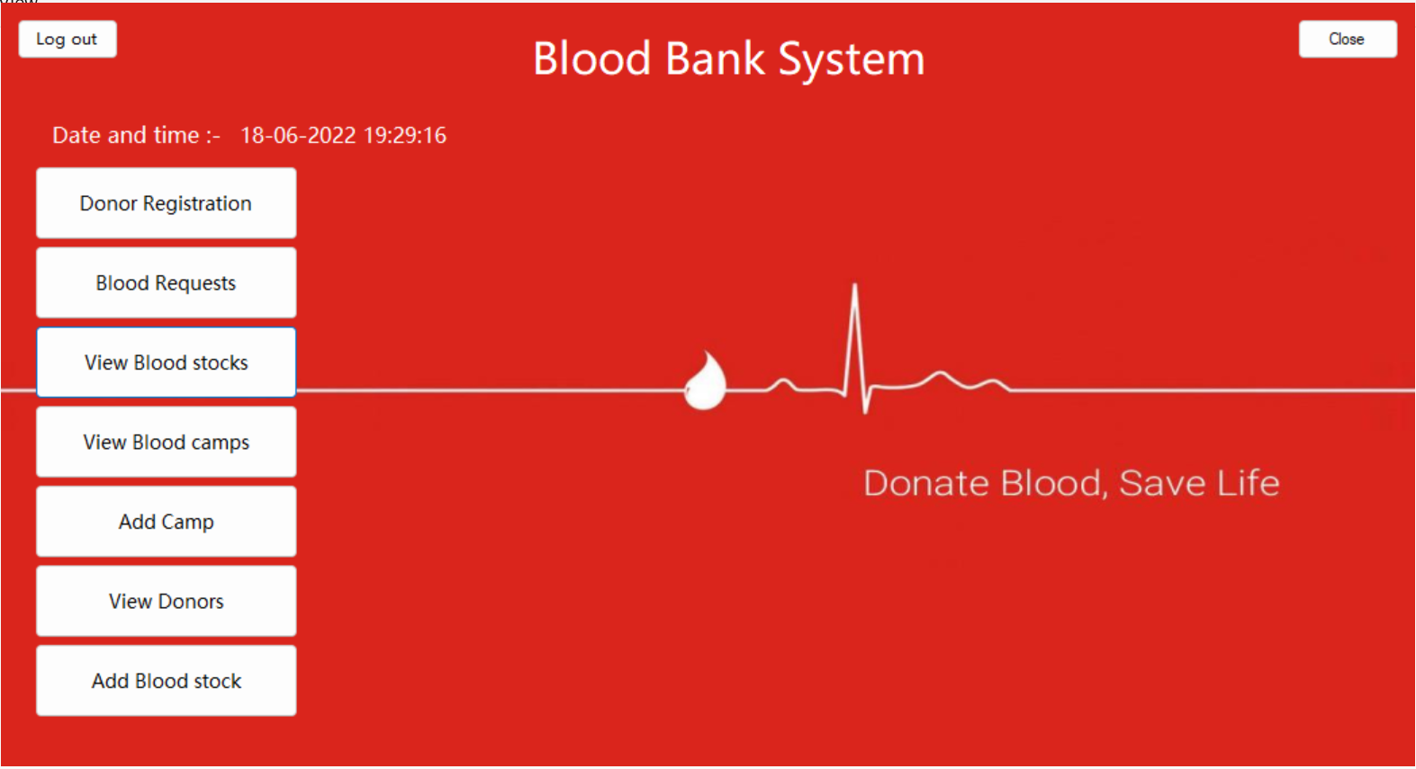 Blood Bank Management System