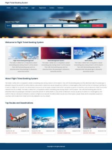 Flight Ticket Booking System Report Synopsis Source Code