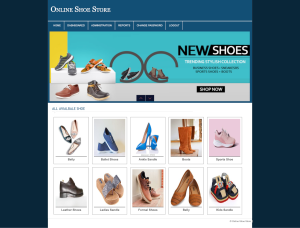 Online Shoe Shopping System Report Synopsis Source Code