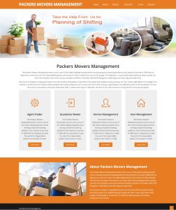 Packers and Movers Management System Report Synopsis Source Code