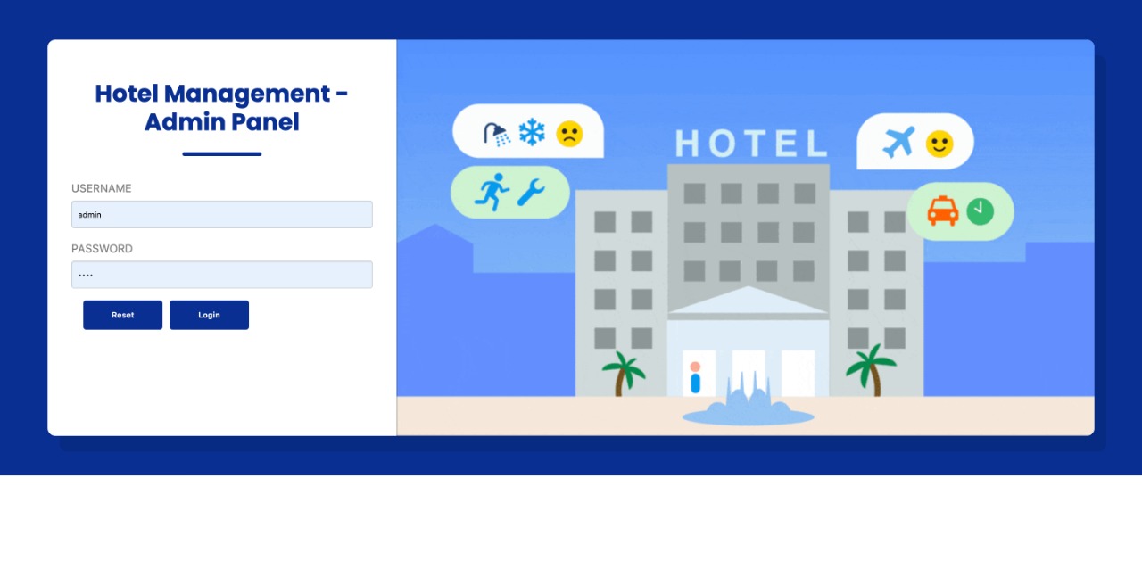 Hotel Management System- Java Spring Boot Angular Eureka Project