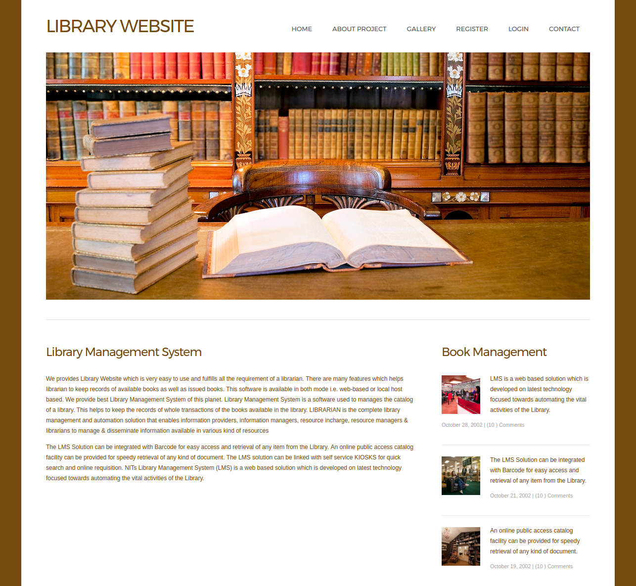 Library Website