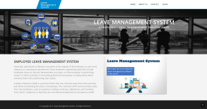 Leave Management System Report Synopsis Source Code