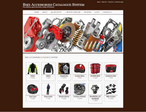 Bike Accessories Portal Report Synopsis Source Code