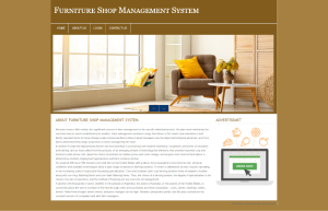 Furniture Shop Management System Report Synopsis Source Code